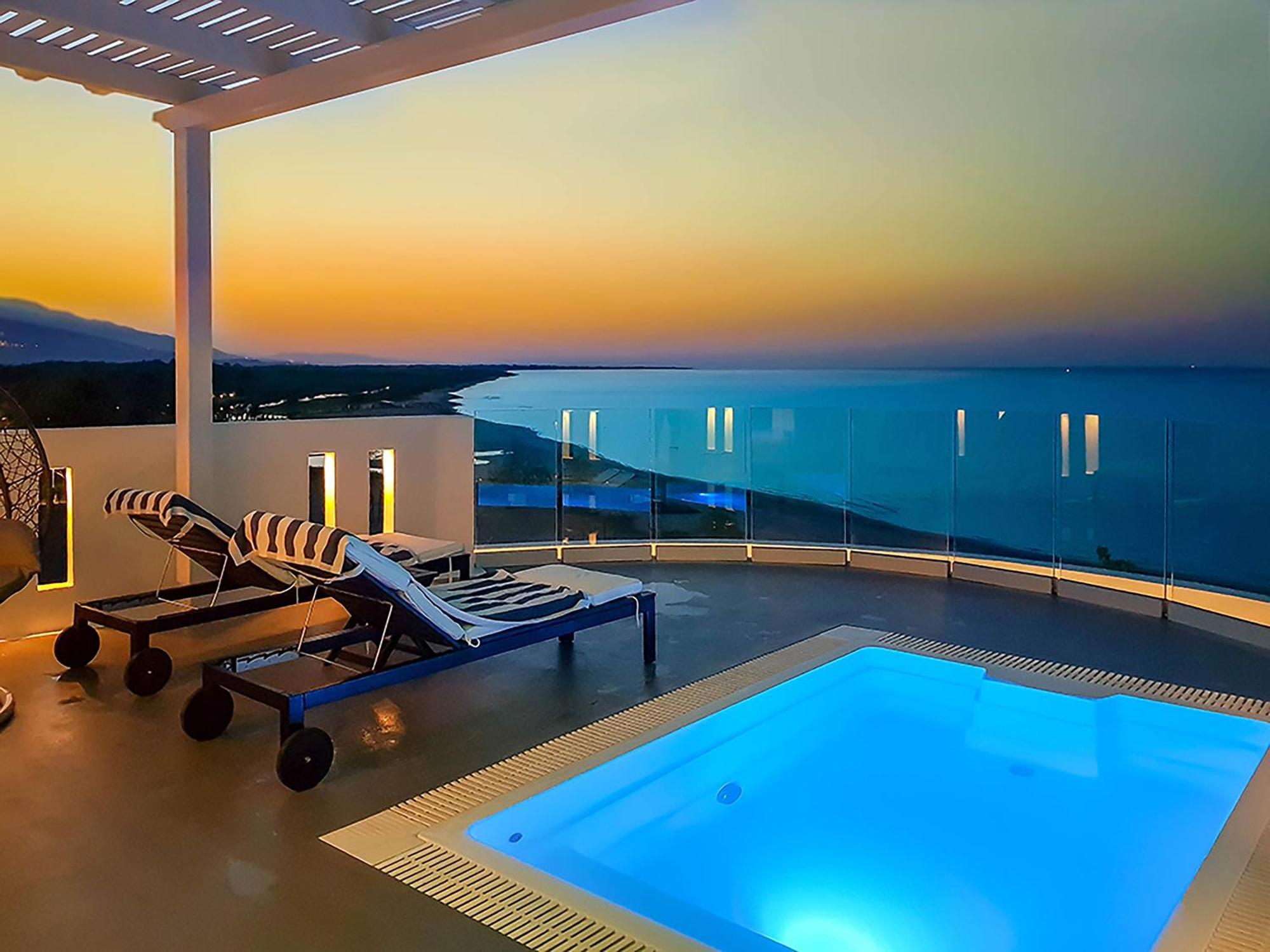 Panorama Suites & Spa - Adults Only Stómion Exterior foto